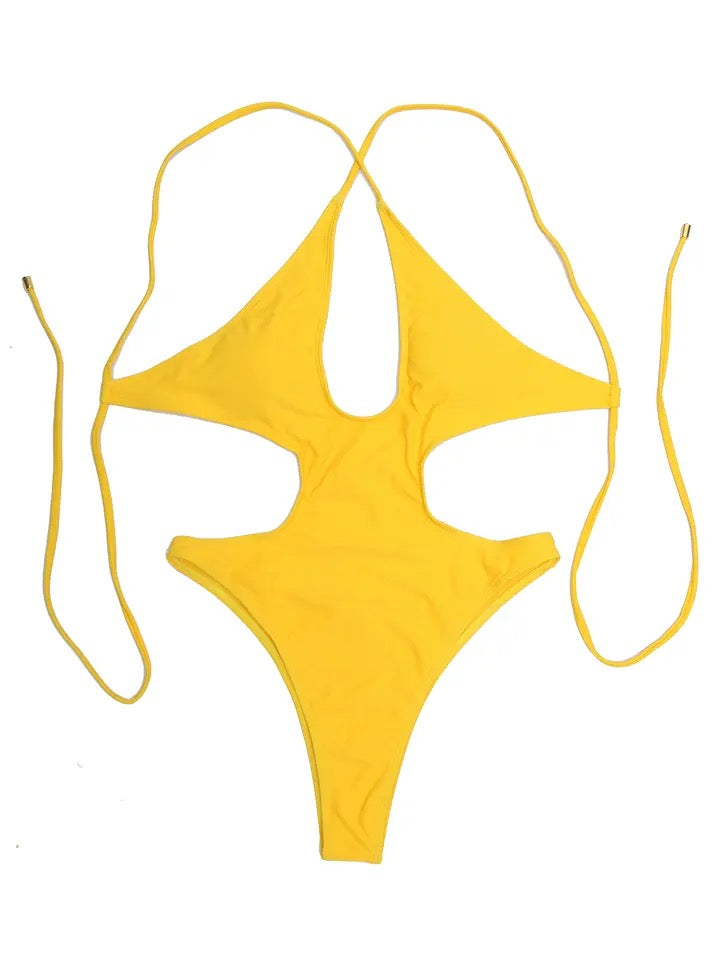 Cutout One-Piece Swimsuit